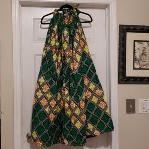 Gorgeous Ankara Maxi Circle Skirt / Midi Dress